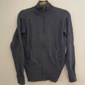 ZARA full-zippered sweater